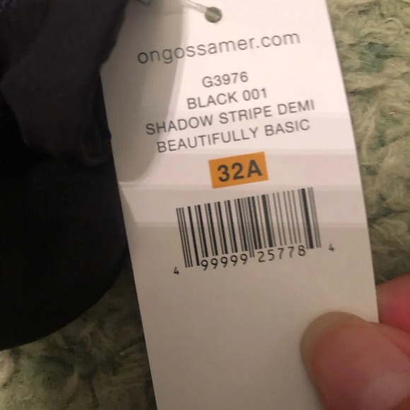 NWT ON GOSSAMER DEMI BRA - Picture 3 of 3